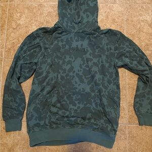 Gymshark Green Camo Sweatshirt